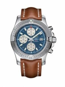 Breitling Colt Chronograph Automatic Stainless Steel / Mariner Blue / Calf / Pin A1338811/C914/433X/A20BA.1