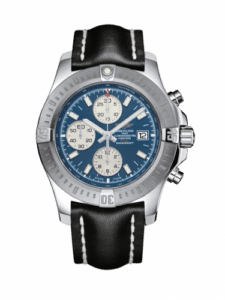 Breitling Colt Chronograph Automatic Stainless Steel / Mariner Blue / Calf / Pin A1338811/C914/435X/A20BA.1