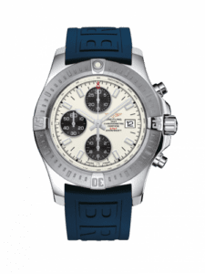 Breitling Colt Chronograph Automatic Stainless Steel / Stratus Silver / Rubber / Pin A1338811/G804/158S/A20S.1