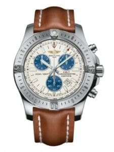 Breitling Colt Chronograph Stratus Silver / Calf / Pin A73388111G1X1