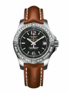Breitling Colt Lady Diamond / Volcano Black / Calf / Pin A7738853/BD46/406X/A14BA.1