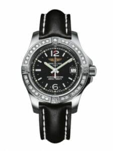 Breitling Colt Lady Diamond / Volcano Black / Calf / Pin A7738853/BD46/408X/A14BA.1