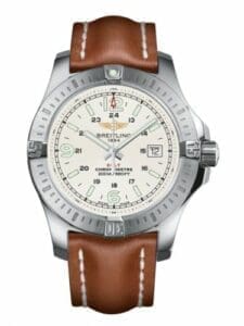 Breitling Colt Quartz Stratus Silver / Calf / Pin A7438811/G792/433X/A20BA.1
