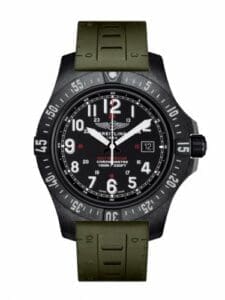 Breitling Colt Skyracer Breitlight / Black / Green Rubber / Pin X74320E4/BF87/298S/X20S.1