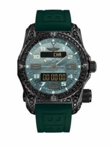 Breitling Emergency II Night Mission Diamondworks / Green Mother-of-Pearl / Rubber / Folding V76325AX/L527/286S/V20DSA.4