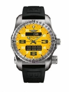 Breitling Emergency II Titanium / Yellow / Rubber / Folding E76325A4/I520/156S/E20DSA.4