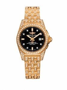 Breitling Galactic 29 Rose Gold / Diamondworks / Trophy Black Diamond / Bracelet / Limited Edition H7234863.BE86.791T