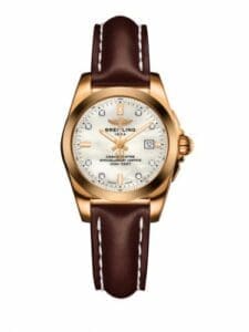 Breitling Galactic 29 Rose Gold / Pearl Diamond / Calf H7234812.A792.484X