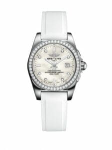 Breitling Galactic 29 Stainless Steel / Diamond / Pearl Diamond / Rubber A7234853/A785/249S/A12S.1