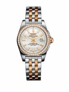 Breitling Galactic 29 Stainless Steel / Rose Gold / Diamond / Pearl / Bracelet C7234853/A791/791C