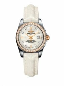 Breitling Galactic 29 Stainless Steel / Rose Gold / Diamond / Pearl Diamond / Calf C7234853/A792/484X/A12BA.1