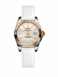 Breitling Galactic 29 Stainless Steel / Rose Gold / Pearl / Rubber C7234812/A791/249S/A12S.1