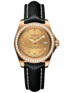Breitling Galactic 32 Sleek Edition Rose Gold / Diamond / Golden Sun / Sahara H7133053.H549.208X