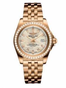Breitling Galactic 32 Sleek Edition Rose Gold / Diamond / Pearl / Bracelet H7133053.A802.792H