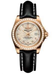 Breitling Galactic 32 Sleek Edition Rose Gold / Diamond / Pearl / Calf H7133053.A802.408X