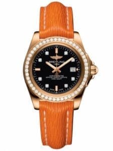 Breitling Galactic 32 Sleek Edition Rose Gold / Diamond / Trophy Black Diamond / Sahara H7133053.BF64.212X