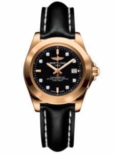 Breitling Galactic 32 Sleek Edition Rose Gold / Trophy Black Diamond / Calf H7133012.BF64.408X