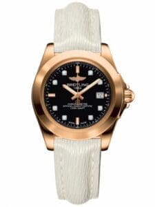 Breitling Galactic 32 Sleek Edition Rose Gold / Trophy Black Diamond / Sahara H7133012.BF64.235X