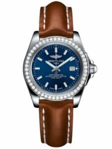Breitling Galactic 32 Sleek Edition Stainless Steel / Diamond / Horizon Blue / Calf A7133053/C951/406X/A14BA.1