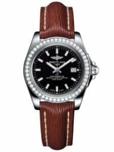 Breitling Galactic 32 Sleek Edition Stainless Steel / Diamond / Trophy Black / Sahara A7133053/BF62/211X/A14BA.1
