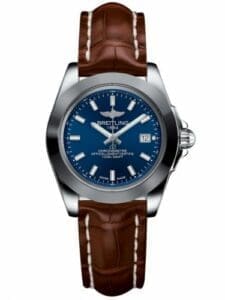 Breitling Galactic 32 Sleek Edition Stainless Steel / Horizon Blue / Croco W7133012/C951/778P/A14BA.1