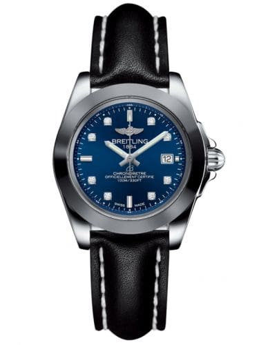 Breitling Galactic 32 Sleek Edition Stainless Steel / Horizon Blue Diamond / Calf W7133012/C966/408X/A14BA.1