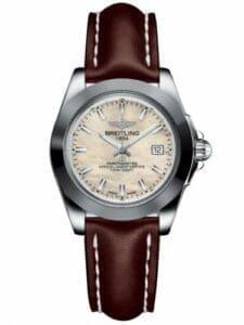 Breitling Galactic 32 Sleek Edition Stainless Steel / Pearl / Calf W7133012/A800/410X/A14BA.1