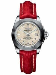 Breitling Galactic 32 Sleek Edition Stainless Steel / Pearl / Sahara W7133012/A800/209X/A14BA.1