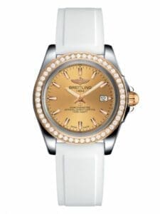 Breitling Galactic 32 Sleek Edition Stainless Steel / Rose Gold / Diamond / Golden Sun / Rubber C7133053/H549/164S/A14S.1