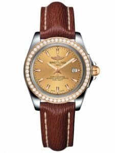 Breitling Galactic 32 Sleek Edition Stainless Steel / Rose Gold / Diamond / Golden Sun / Sahara C7133053/H549/211X/A14BA.1