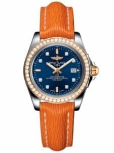 Breitling Galactic 32 Sleek Edition Stainless Steel / Rose Gold / Diamond / Horizon Blue Diamond / Sahara C7133053/C967/212X/A14BA.1