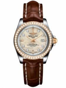 Breitling Galactic 32 Sleek Edition Stainless Steel / Rose Gold / Diamond / Pearl Diamond / Croco C7133053/A803/778P/A14BA.1