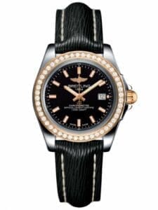Breitling Galactic 32 Sleek Edition Stainless Steel / Rose Gold / Diamond / Trophy Black / Sahara C7133053/BF65/208X/A14BA.1