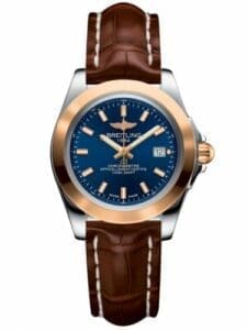 Breitling Galactic 32 Sleek Edition Stainless Steel / Rose Gold / Horizon Blue / Croco C7133012/C952/778P/A14BA.1