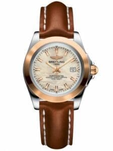Breitling Galactic 32 Sleek Edition Stainless Steel / Rose Gold / Pearl / Calf C7133012/A802/406X/A14BA.1