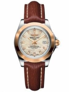 Breitling Galactic 32 Sleek Edition Stainless Steel / Rose Gold / Pearl / Sahara C7133012/A802/211X/A14BA.1