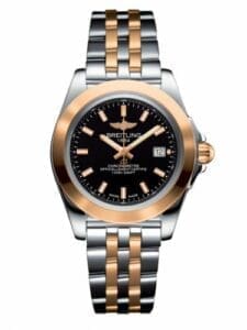 Breitling Galactic 32 Sleek Edition Stainless Steel / Rose Gold / Trophy Black / Bracelet C7133012/BF65/792C
