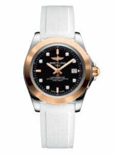 Breitling Galactic 32 Sleek Edition Stainless Steel / Rose Gold / Trophy Black Diamond / Rubber C7133012/BF64/164S/A14S.1