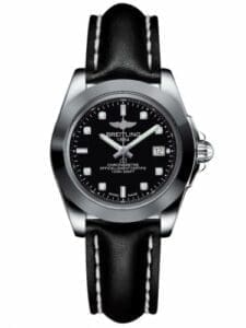 Breitling Galactic 32 Sleek Edition Stainless Steel / Trophy Black Diamond / Calf W7133012/BF63/408X/A14BA.1