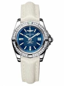 Breitling Galactic 32 Stainless Steel / Diamond / Metallica Blue / Sahara A71356LA.C811.235X