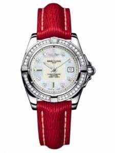 Breitling Galactic 32 Stainless Steel / Diamond / Pearl Diamond / Sahara A71356LA.A708.209X