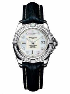 Breitling Galactic 32 Stainless Steel / Diamond / Pearl Diamond / Sahara A71356LA.A708.210X