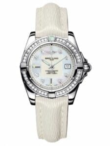 Breitling Galactic 32 Stainless Steel / Diamond / Pearl Diamond / Sahara A71356LA.A708.235X
