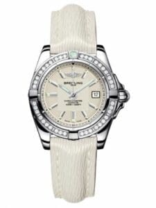 Breitling Galactic 32 Stainless Steel / Diamond / Sierra Silver / Sahara A71356LA.G702.235X