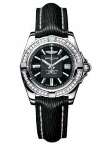 Breitling Galactic 32 Stainless Steel / Diamond / Trophy Black / Sahara A71356LA.BA10.208X