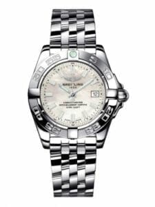 Breitling Galactic 32 Stainless Steel / Pearl / Bracelet A71356L2.A787.367A