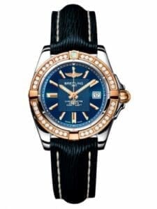 Breitling Galactic 32 Stainless Steel / Rose Gold / Diamond / Metallica Blue / Sahara C71356LA.C813.210X