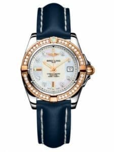 Breitling Galactic 32 Stainless Steel / Rose Gold / Diamond / Pearl Diamond / Calf C71356LA.A712.116X