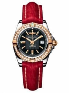 Breitling Galactic 32 Stainless Steel / Rose Gold / Diamond / Trophy Black / Sahara C71356LA.BA12.209X