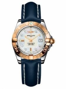 Breitling Galactic 32 Stainless Steel / Rose Gold / Pearl Diamond / Calf C71356L2.A712.116X